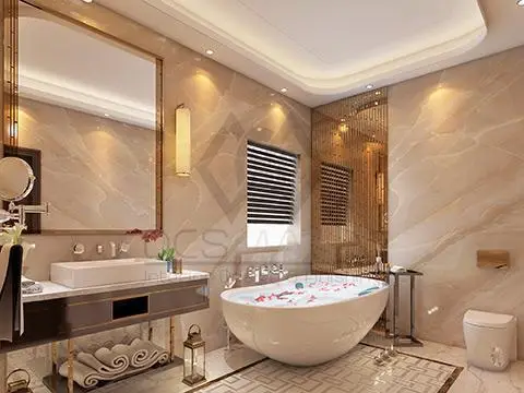 تصميم وتنفيذ حمام ماستر